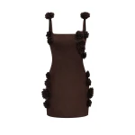 JW PEI Elaina Rosette Applique Mini Dress