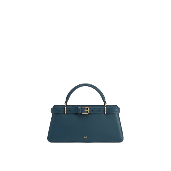 JW PEI Elena Classic Top Handle Bag in Navy