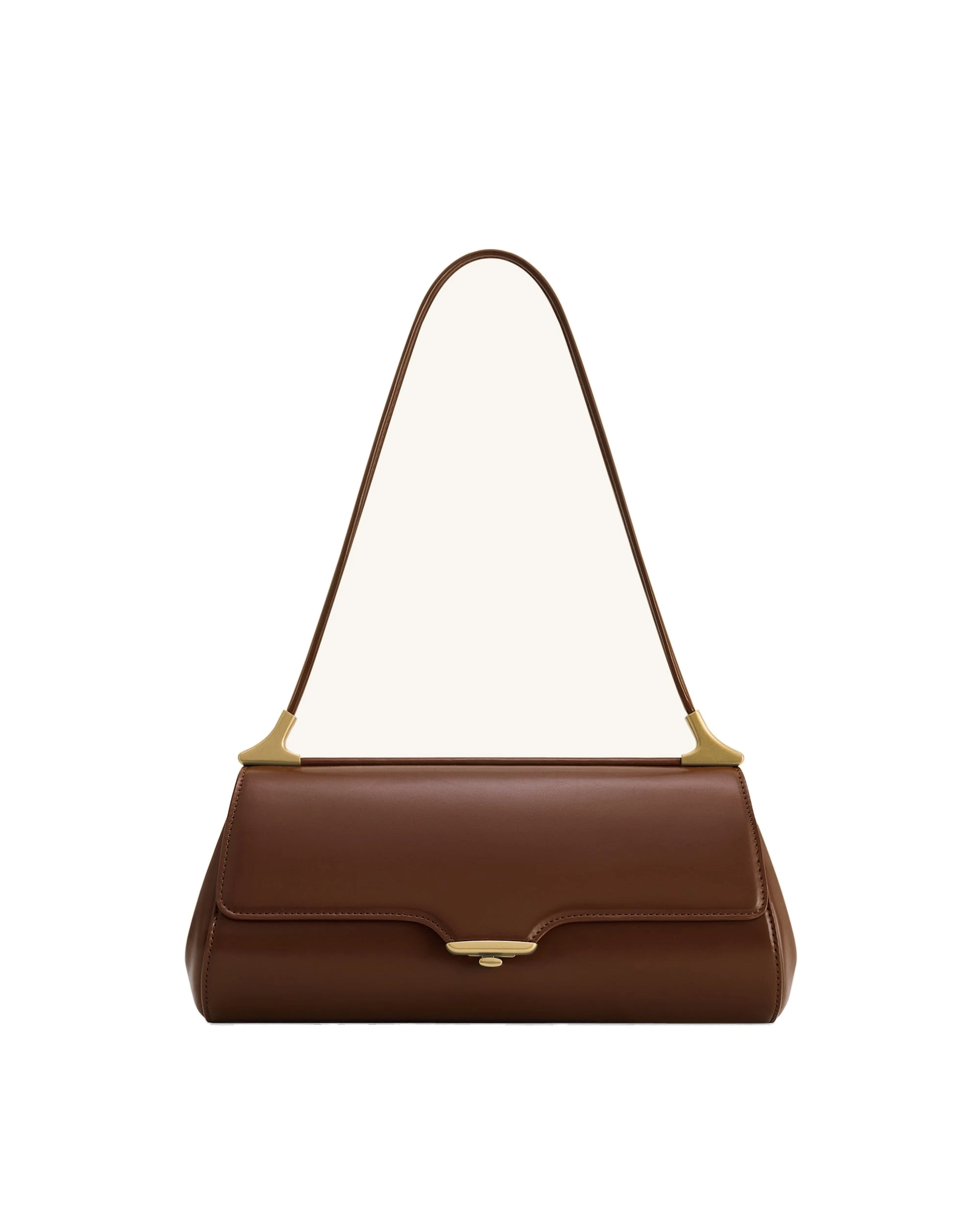 JW PEI Eloise Shoulder Bag in Deep Brown | Shoulder & Crossbody Bags | Luxury Shoes JW PEI Eloise Shoulder Bag in Deep Brown