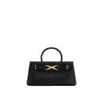 JW PEI Elora Woven Tote Bag in Black