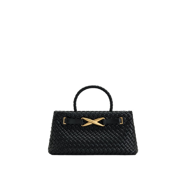 JW PEI Elora Woven Tote Bag in Black