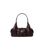 JW PEI Estelle Pocket Shoulder Bag in Dark Brown