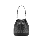 JW PEI FEI Bucket Bag in Iron Black