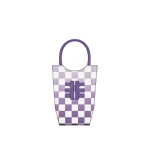 JW PEI FEI Gradient Checkerboard Phone Bag in Purple