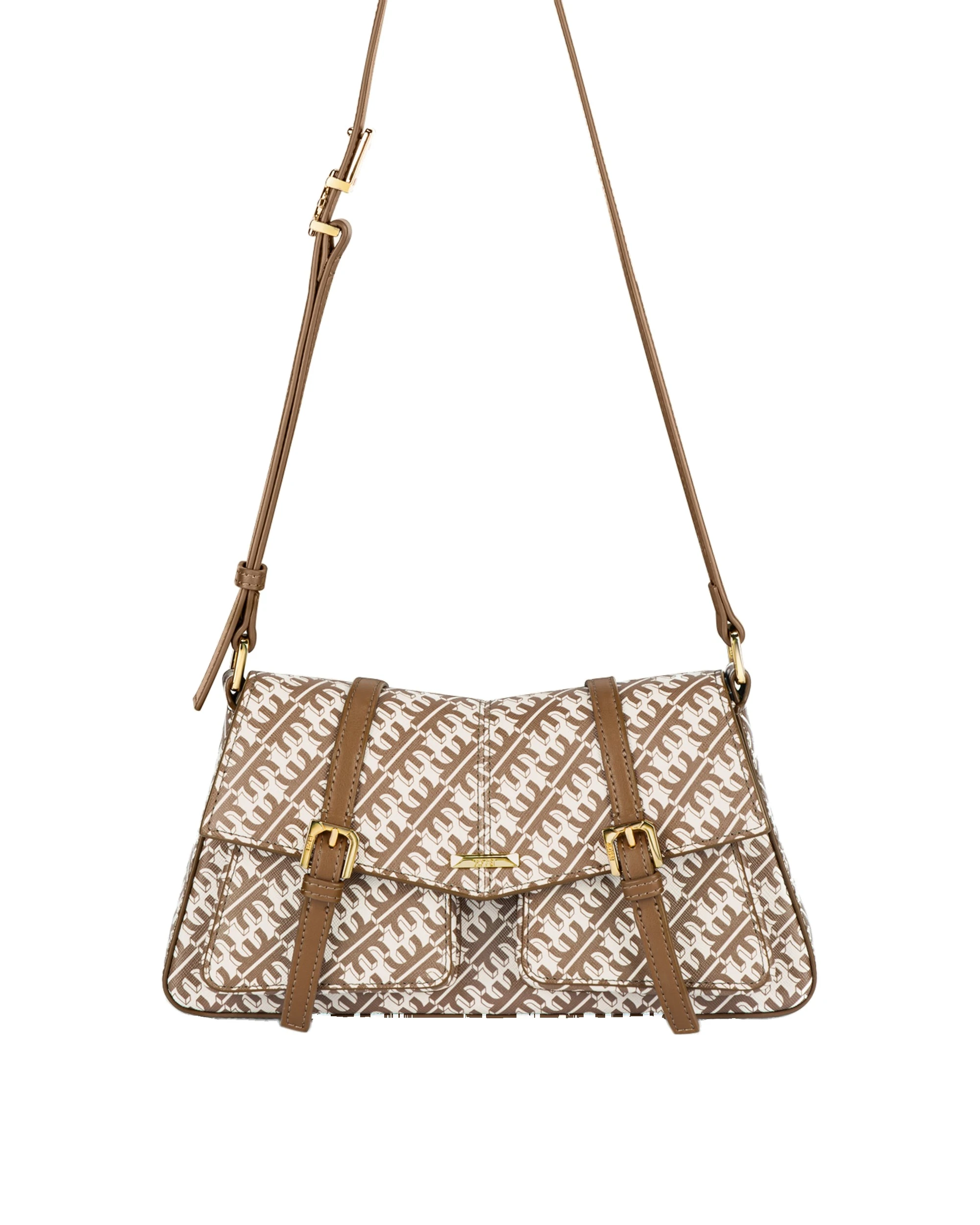 JW PEI FEI Messenger Bag in Brown | Shoulder & Crossbody Bags | Luxury Shoes JW PEI FEI Messenger Bag in Brown