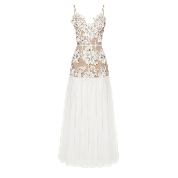 JW PEI White maxi dress