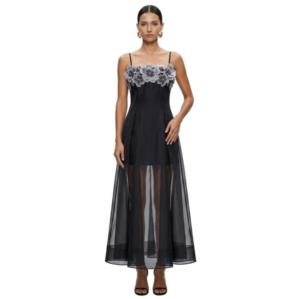 JW PEI Black maxi dress