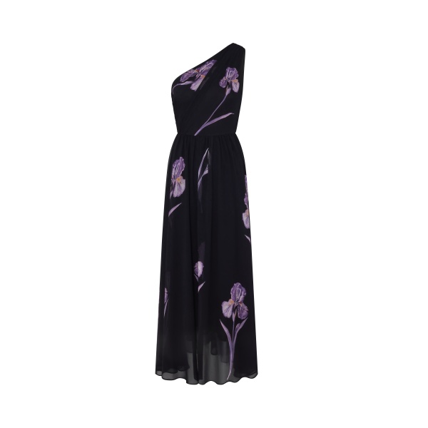JW PEI Floral One Shoulder Maxi Dress