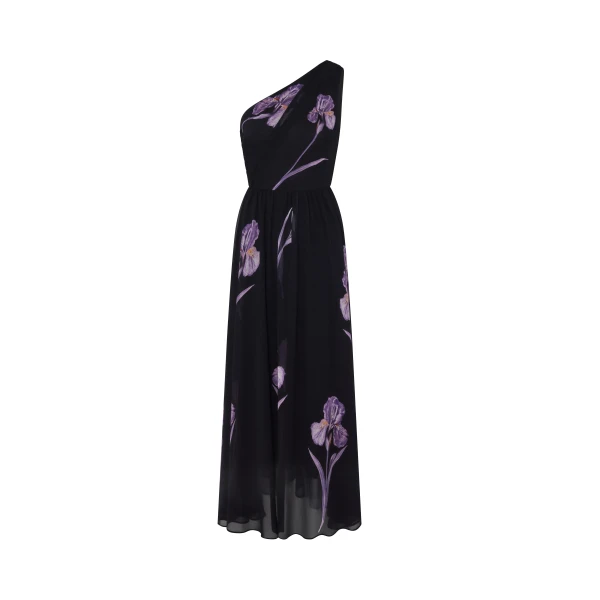 JW PEI Floral One Shoulder Maxi Dress