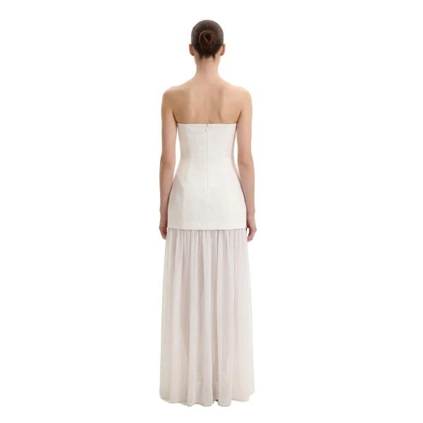 JW PEI Ivory maxi dress