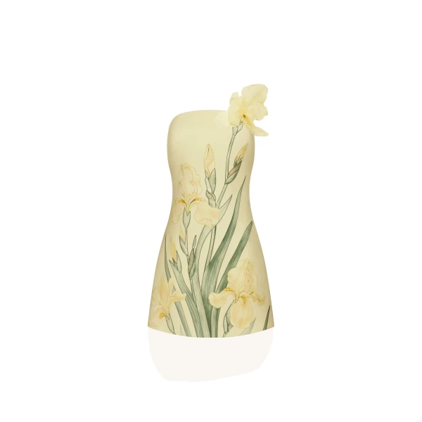 JW PEI Yellow mini dress