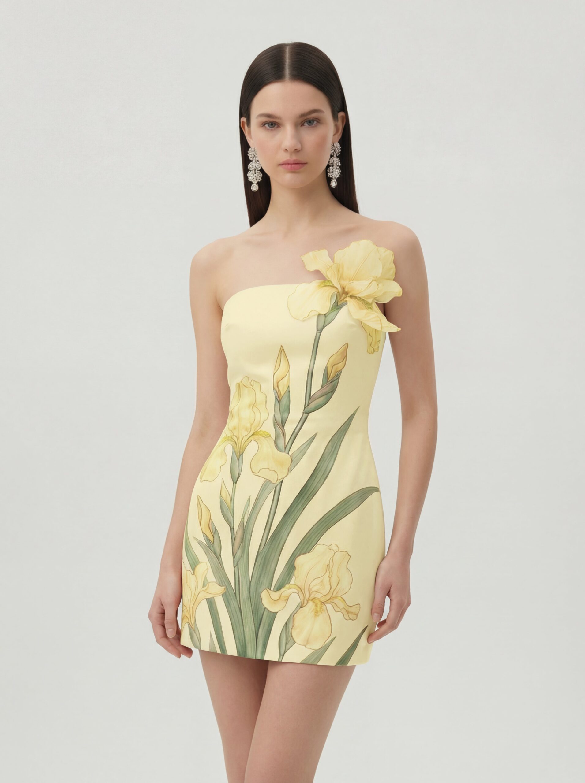 JW PEI mini dress | Los Angeles Vegan Fashion Dresses | Luxury Shoes JW PEI Floral Printed Mini Dress