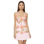 JW PEI Floral Sling Mini Dress