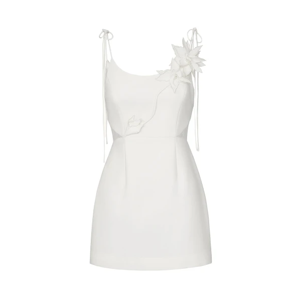 JW PEI Floral Vine Tie Dress