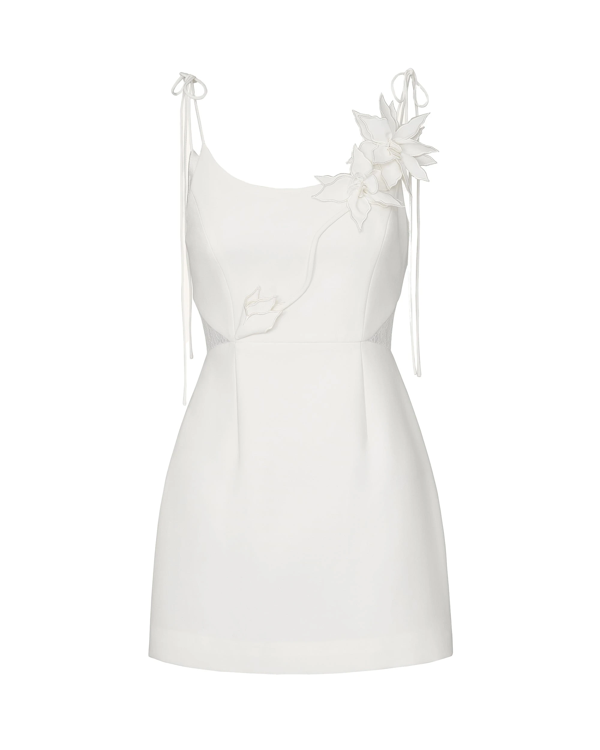 JW PEI dress | Los Angeles Vegan Fashion Dresses | Luxury Shoes JW PEI Floral Vine Tie Dress