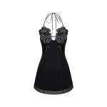 JW PEI Flower Embroidered Mini Dress