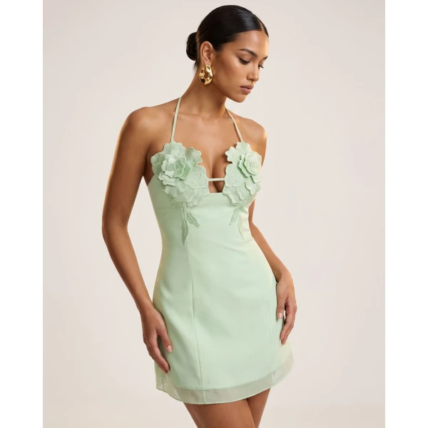 JW PEI Green mini dress