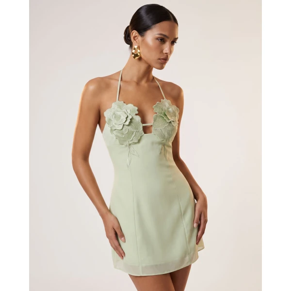 JW PEI Green mini dress