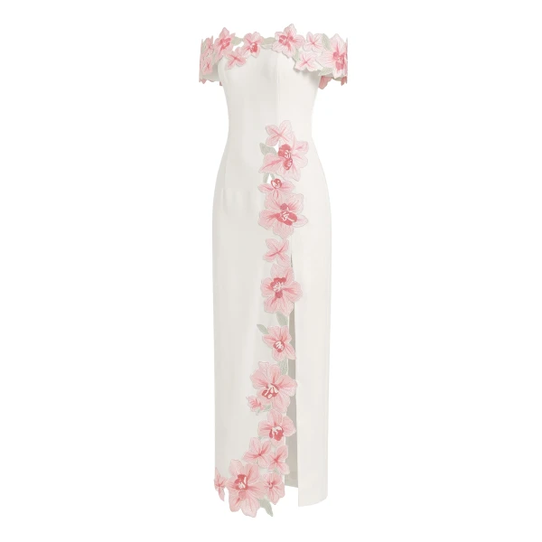 JW PEI Ivory maxi dress