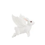 JW PEI Flying Bunny Shaped Bag in White