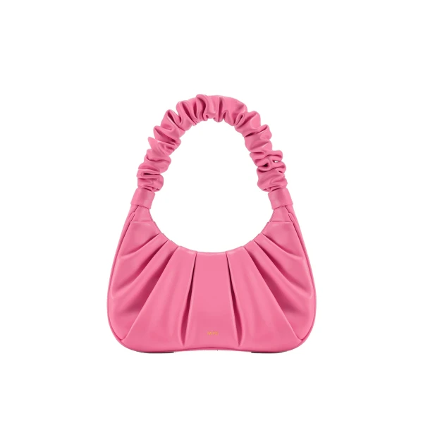 JW PEI Gabbi Ruched Hobo Handbag in Pink