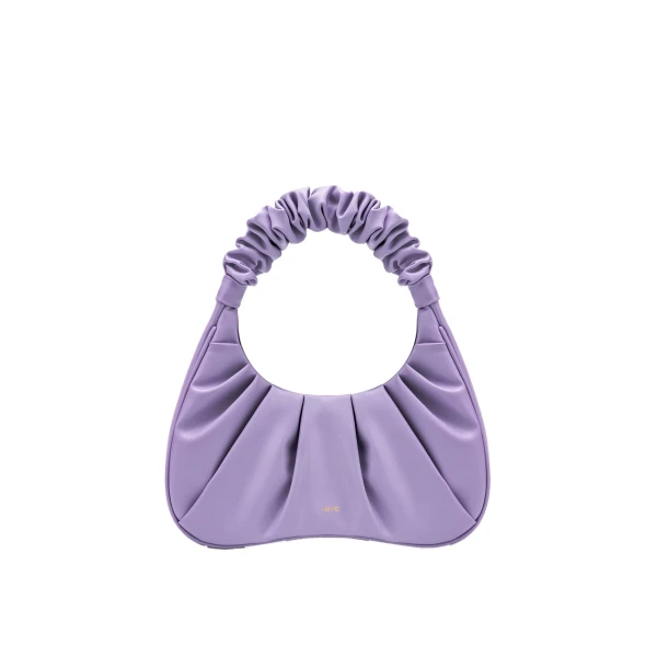 JW PEI Gabbi Ruched Hobo Handbag in Purple