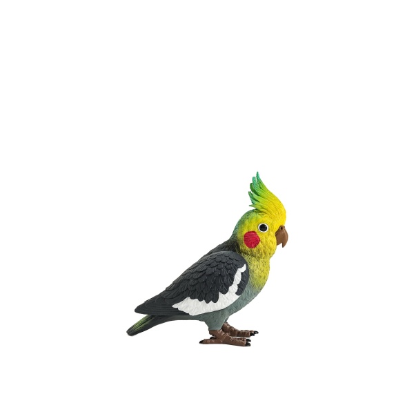 JW PEI Gray Cockatiel Clutch Bag in Multicolor