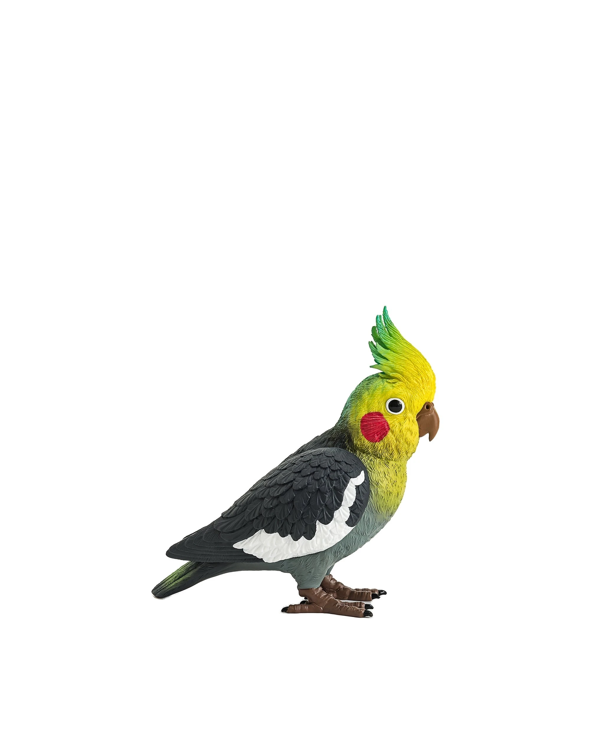 JW PEI Gray Cockatiel Clutch Bag in Multicolor | Clutch Bags | Luxury Shoes JW PEI Gray Cockatiel Clutch Bag in Multicolor