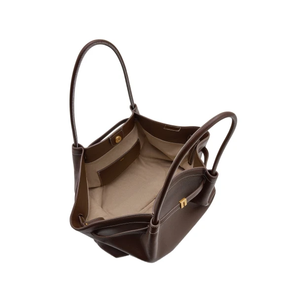 JW PEI Hana Large Tote Bag in Dark Brown view six