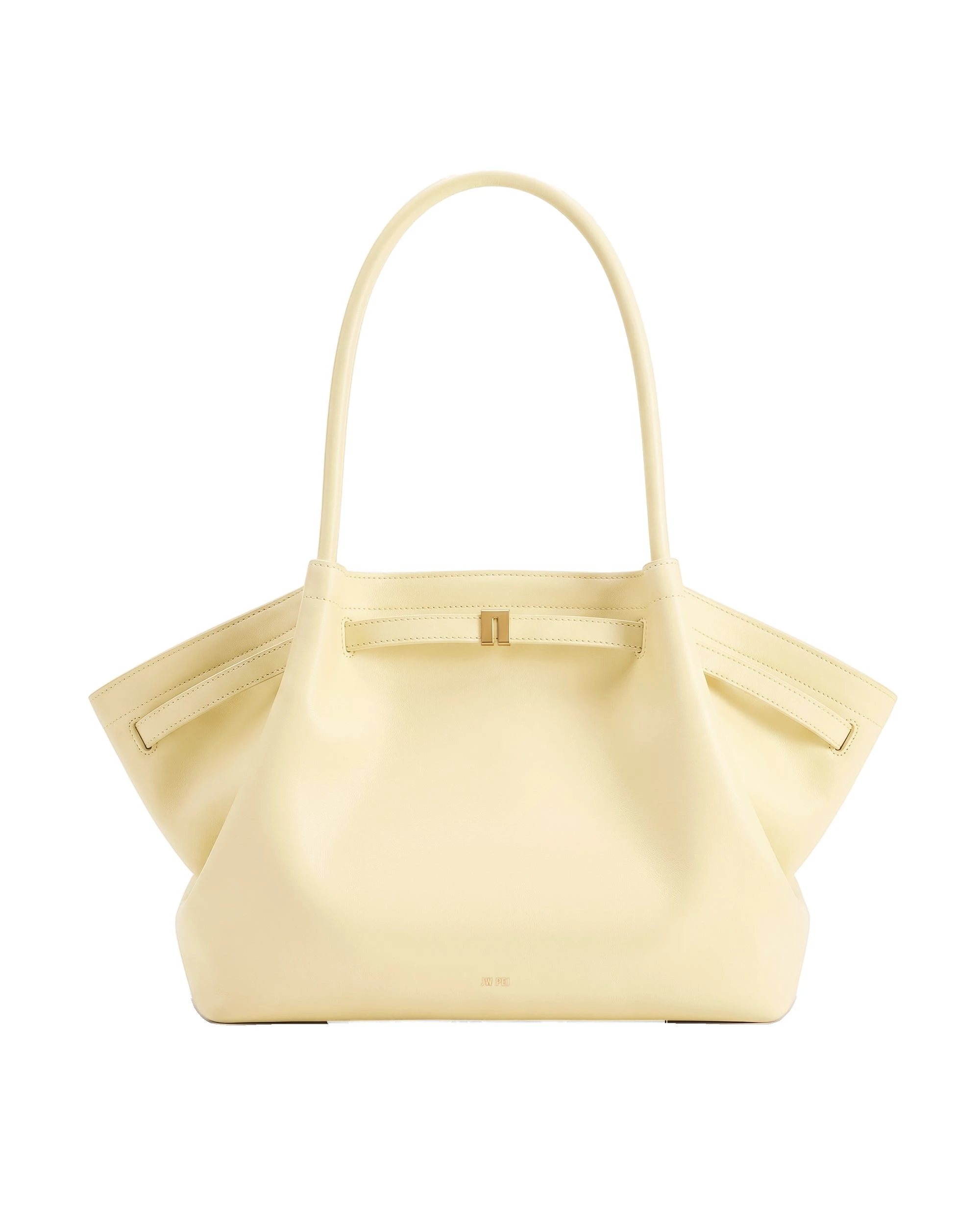 JW PEI Hana Large Tote Bag in Yellow | Totes & Top-Handle Bags | Luxury Shoes JW PEI Hana Large Tote Bag in Yellow