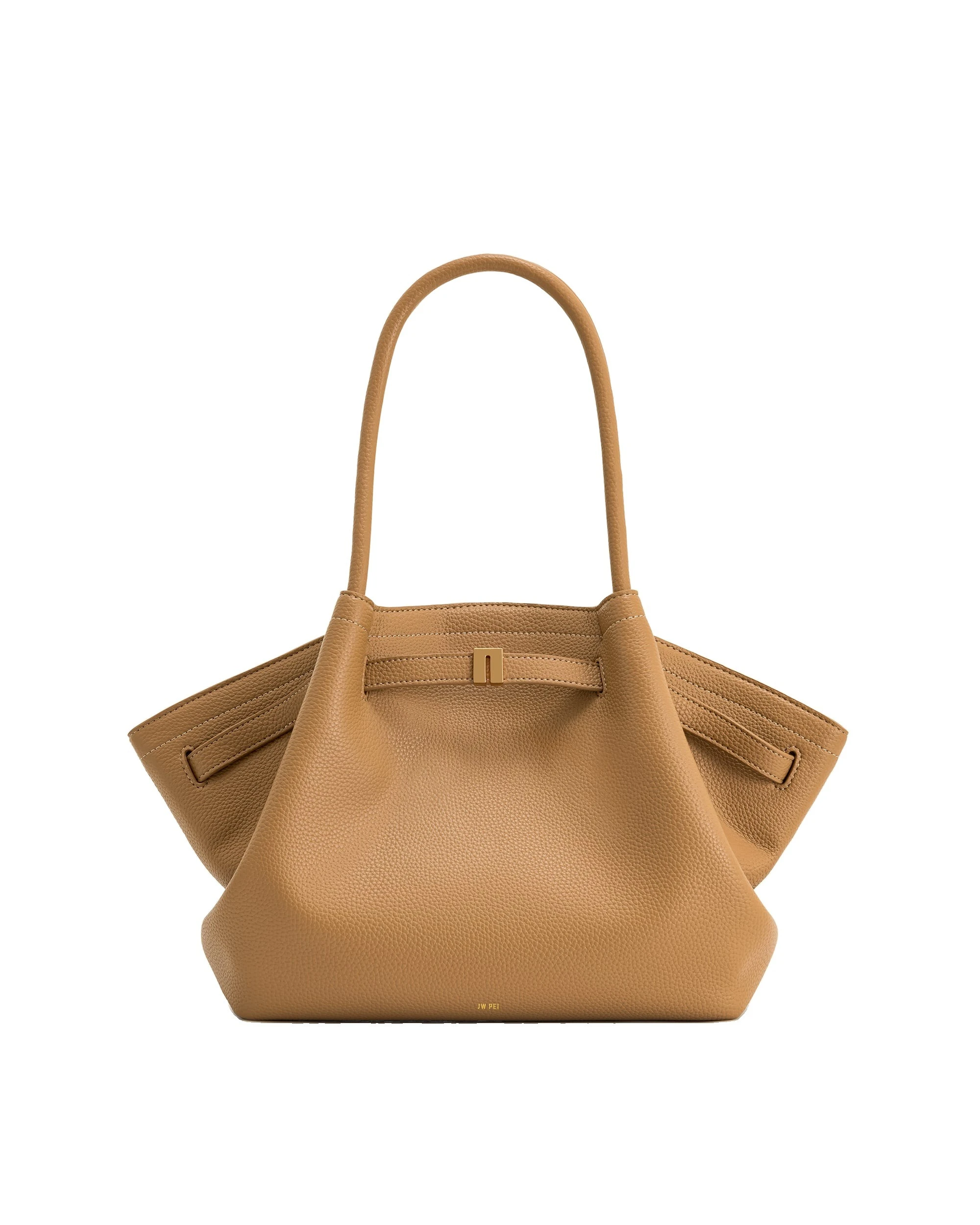JW PEI Hana Medium Tote Bag in Latte | Totes & Top-Handle Bags | Luxury Shoes JW PEI Hana Medium Tote Bag in Latte