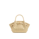 JW PEI Hana Mini Artificial Crystal Tote Bag in Champagne | Mini Bags | Luxury Shoes JW PEI Hana Mini Artificial Crystal Tote Bag in Champagne