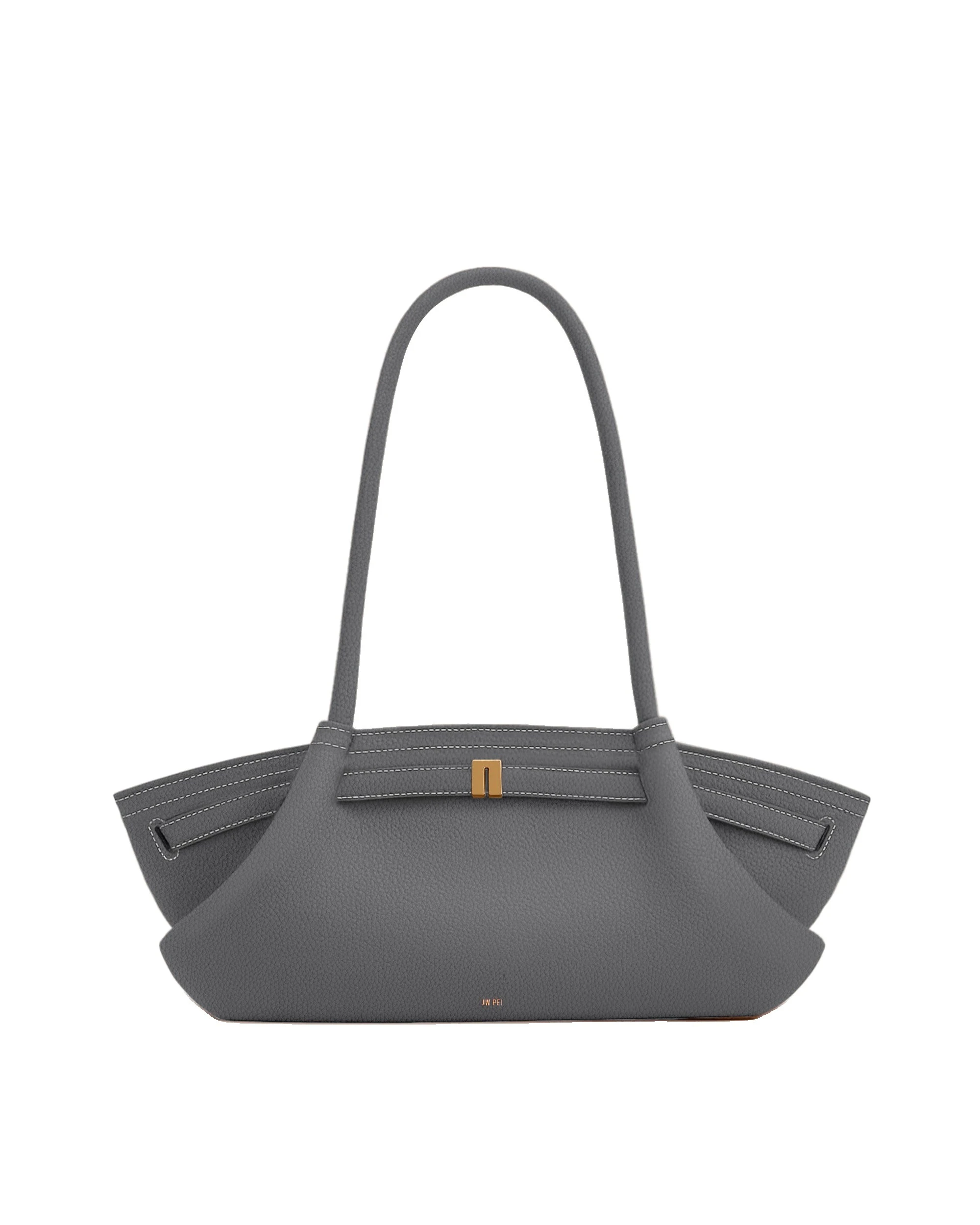 JW PEI Hana Wide Tote Bag in Grey | Totes & Top-Handle Bags | Luxury Shoes JW PEI Hana Wide Tote Bag in Grey