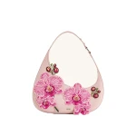 JW PEI Harlee Orchid Embroidered Shoulder Bag in Pink