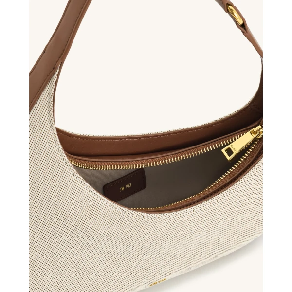 JW PEI Harlee shoulder bag interior and hardware