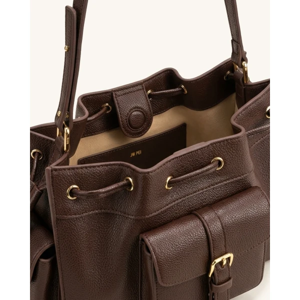 JW PEI Harper shoulder bag interior and hardware
