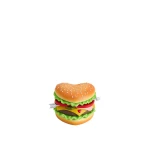 JW PEI Heart Burger Novelty Clutch Bag in Multicolor | Clutch Bags | Luxury Shoes JW PEI Heart Burger Novelty Clutch Bag in Multicolor