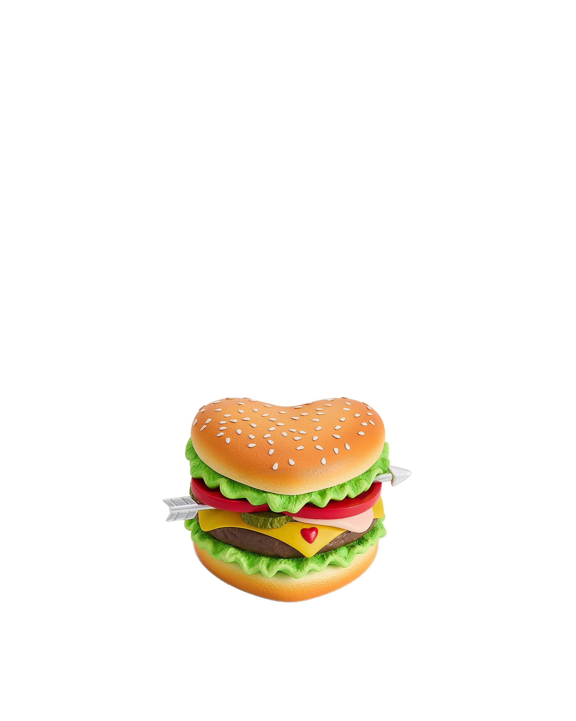 JW PEI Heart Burger Novelty Clutch Bag in Multicolor | Clutch Bags | Luxury Shoes JW PEI Heart Burger Novelty Clutch Bag in Multicolor