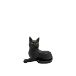 JW PEI Hedy Black Cat Clutch in Black