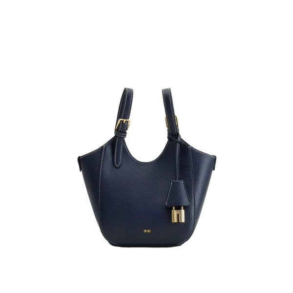 JW PEI Ines Padlock Tote Bag in Navy