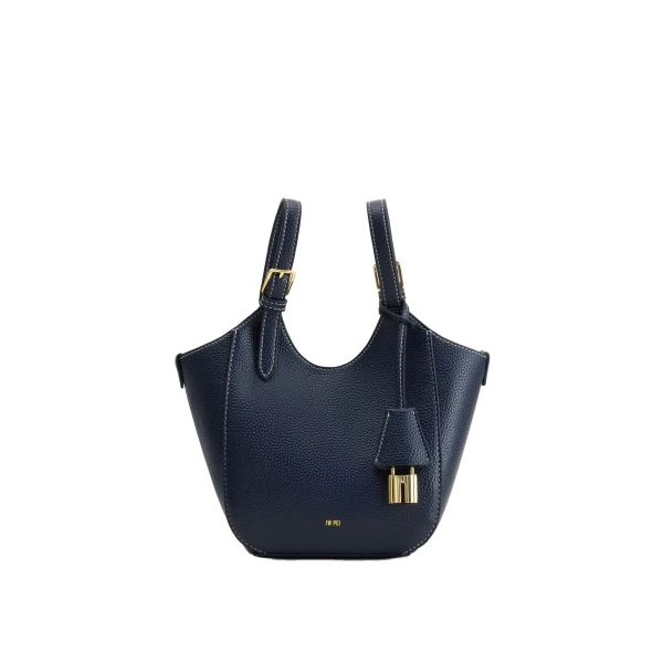 JW PEI Ines Padlock Tote Bag in Navy