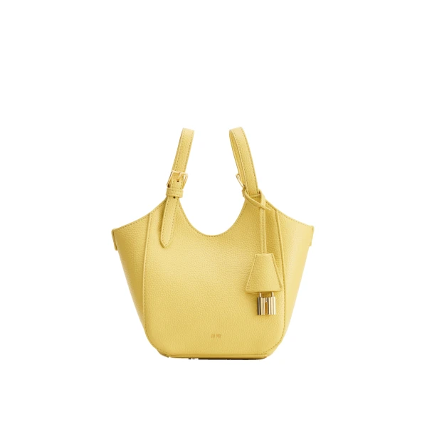 JW PEI Ines Padlock Tote Bag in Yellow