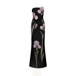 JW PEI Iris Floral-Appliqué Strapless Maxi Dress