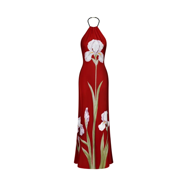 JW PEI Red maxi dress