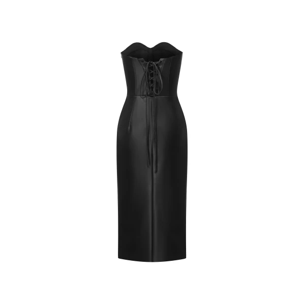 JW PEI Black midi dress