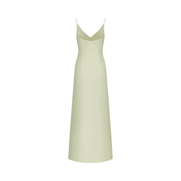 JW PEI Iris Motif Satin Slip Gown