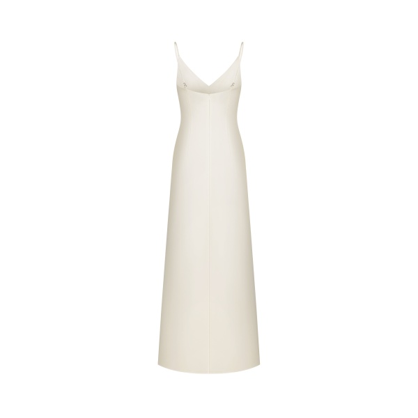 JW PEI Iris Motif Satin Slip Gown