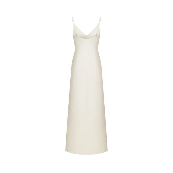 JW PEI Iris Motif Satin Slip Gown