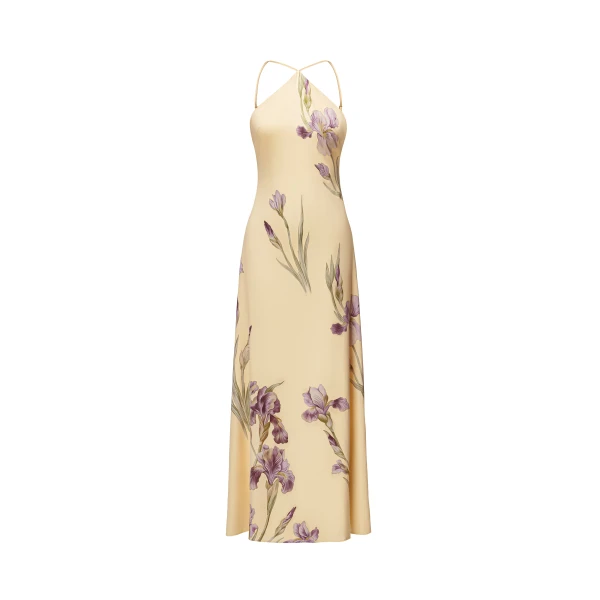 JW PEI Yellow maxi dress
