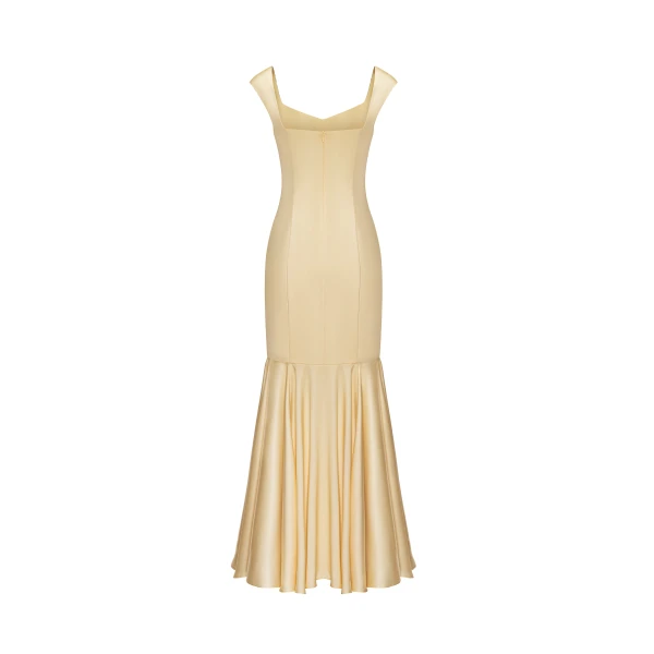 JW PEI Yellow maxi dress